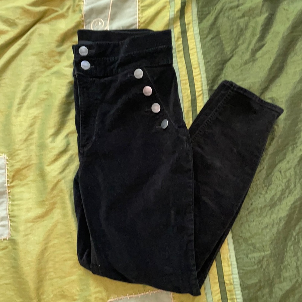 Express black super high waist pants